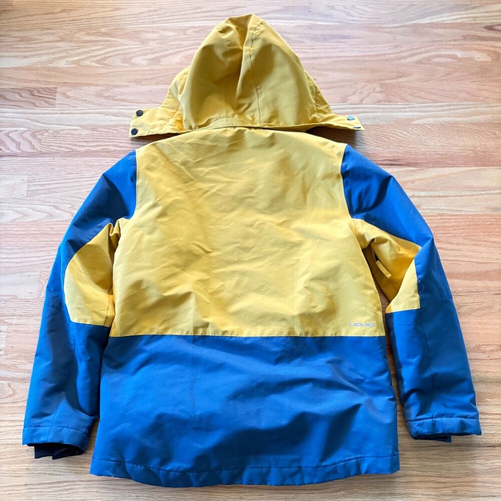 LIQUID Goldenrod Blue Snow Jacket Youth Size Large - Picture 3 of 10